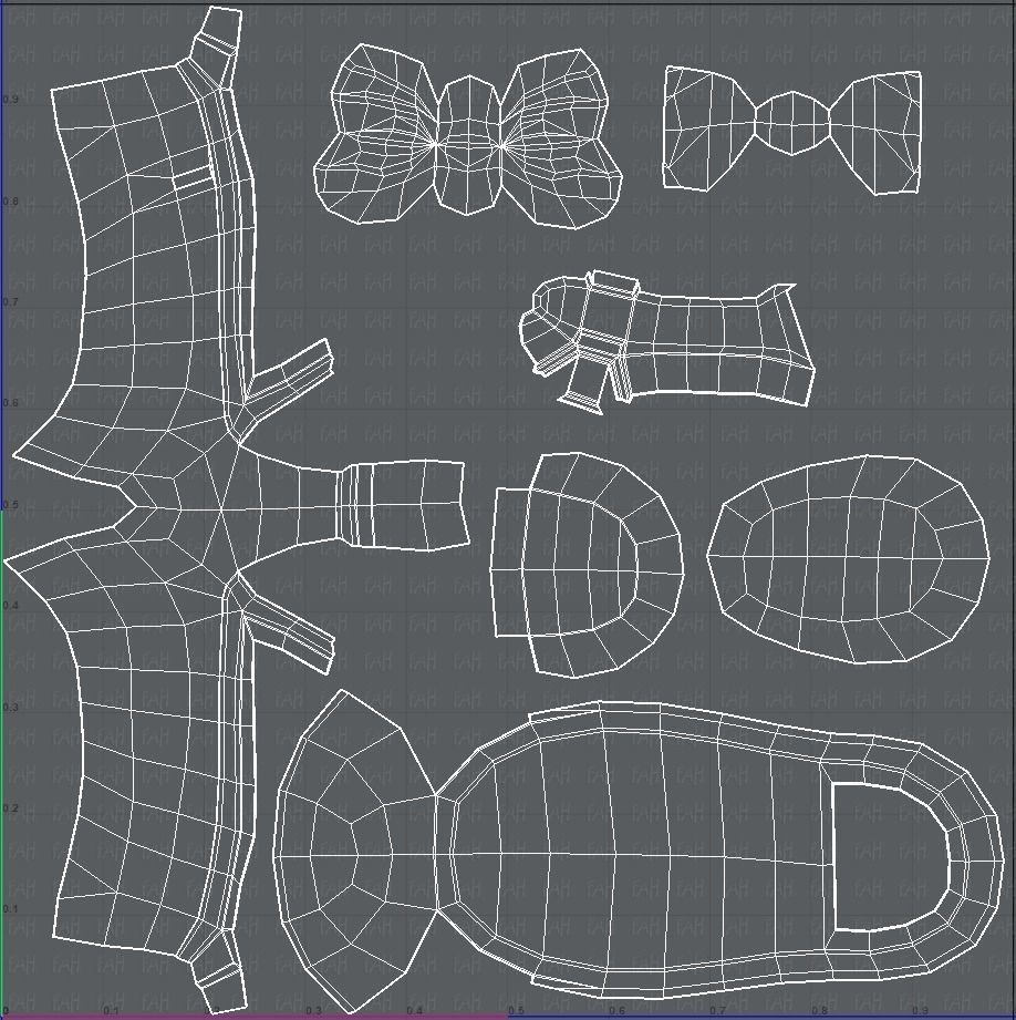 Shoes cartoonV32 Low-poly 3D model_42