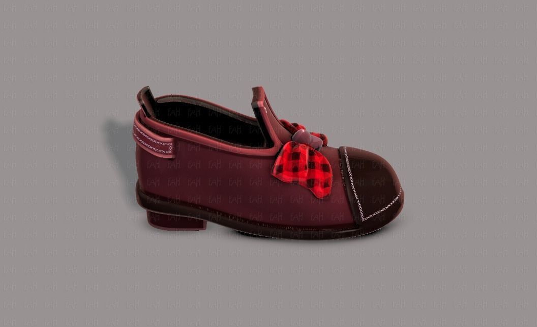 Shoes cartoonV32 Low-poly 3D model_18