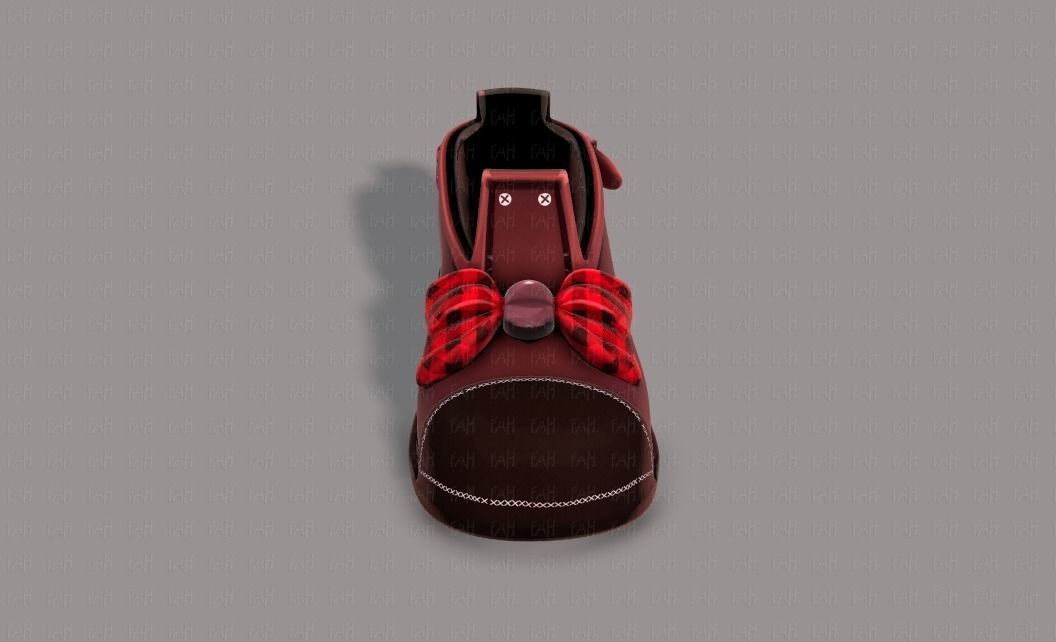 Shoes cartoonV32 Low-poly 3D model_16