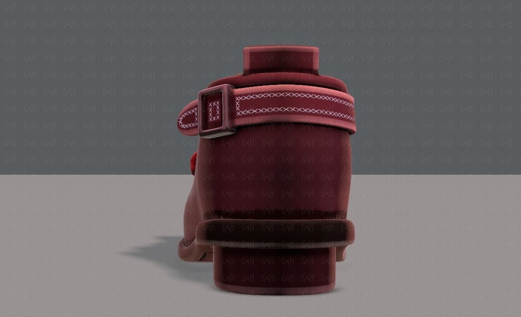 Shoes cartoonV32 Low-poly 3D model_4