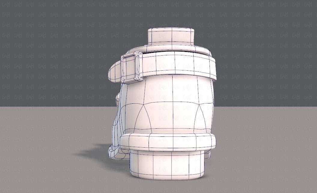 Shoes cartoonV32 Low-poly 3D model_12