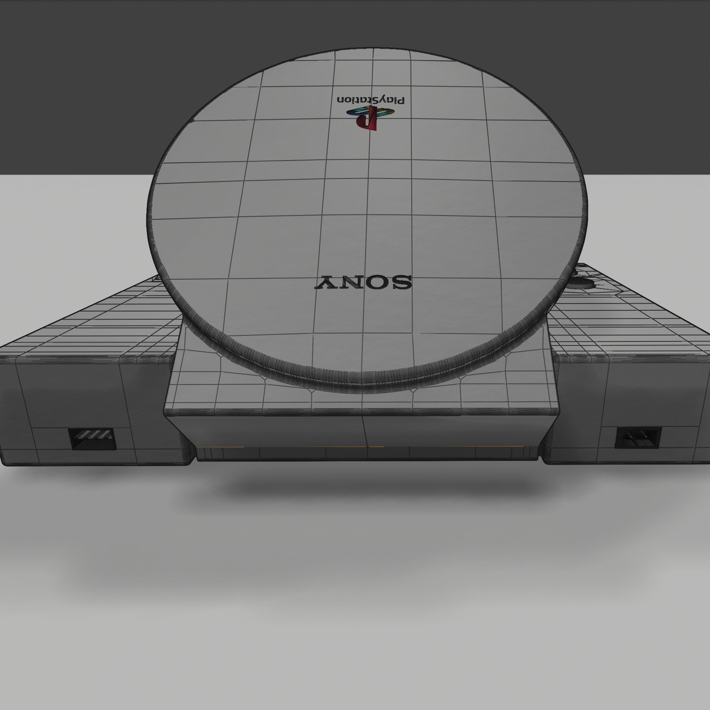 Playstation 1 - Joypad and Memory Card 3D model_9