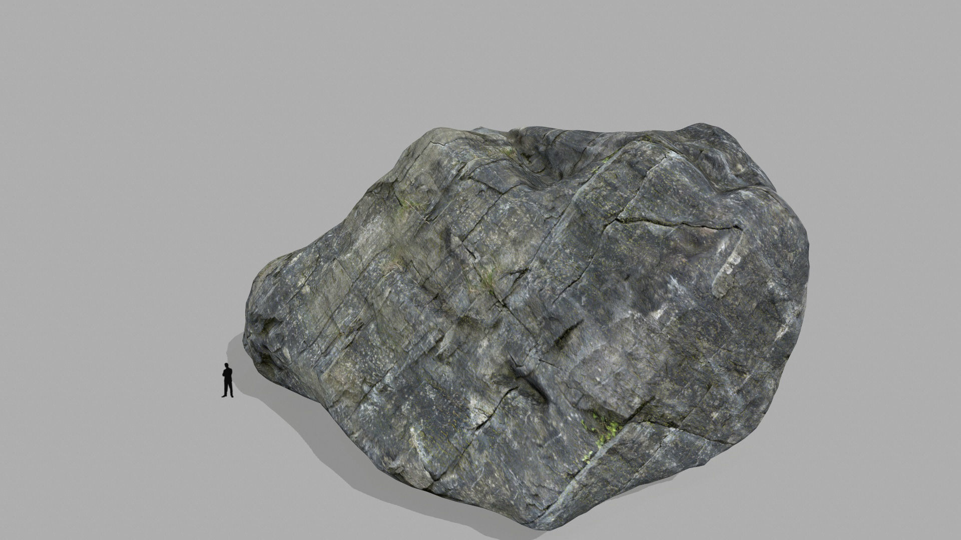 rocks set rock Low-poly 3D model_15