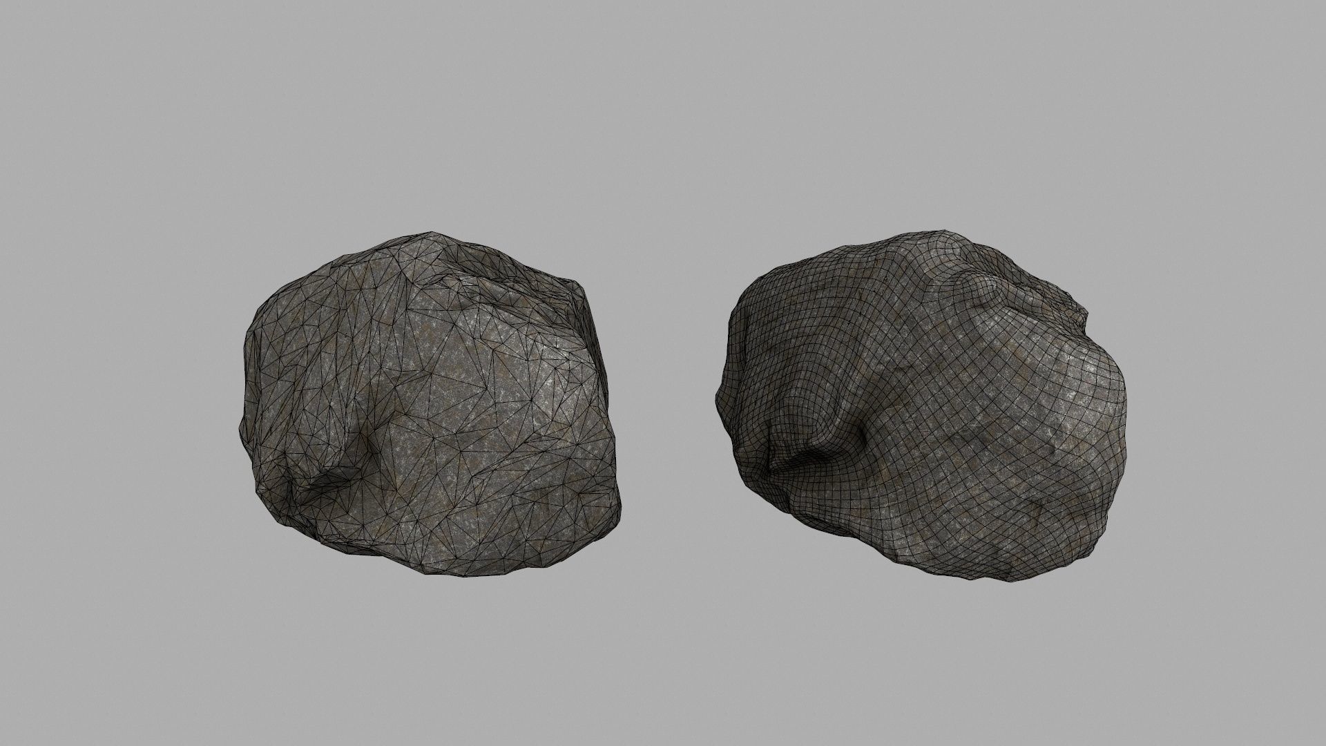 rocks rock Low-poly 3D model_24