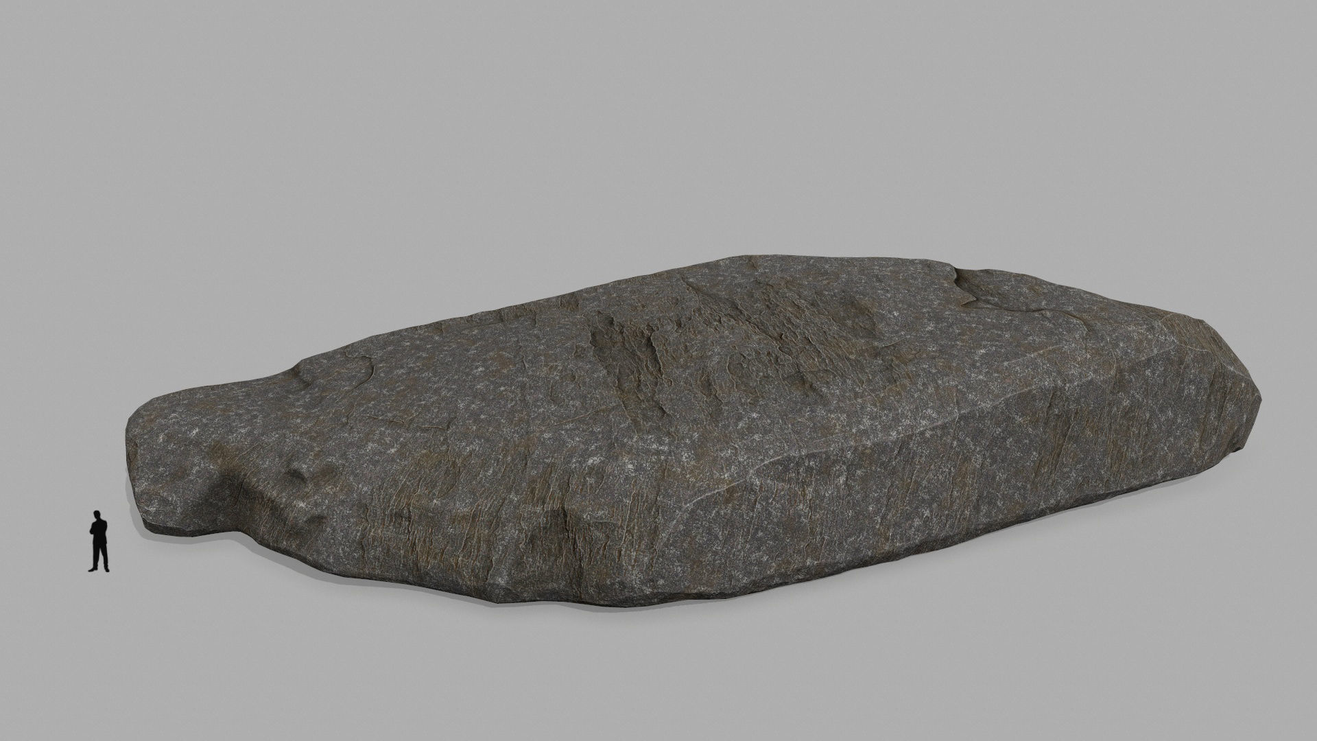rocks rock Low-poly 3D model_3