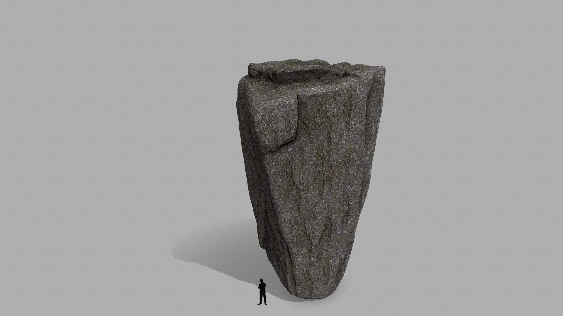 rocks rock Low-poly 3D model_8