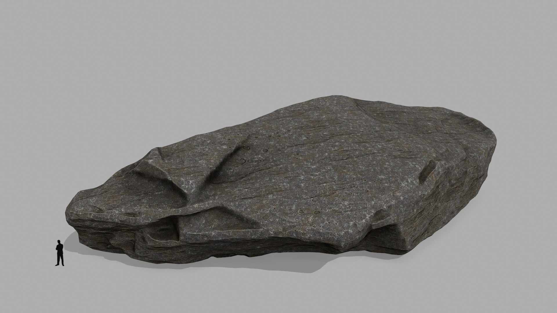 rocks rock Low-poly 3D model_5