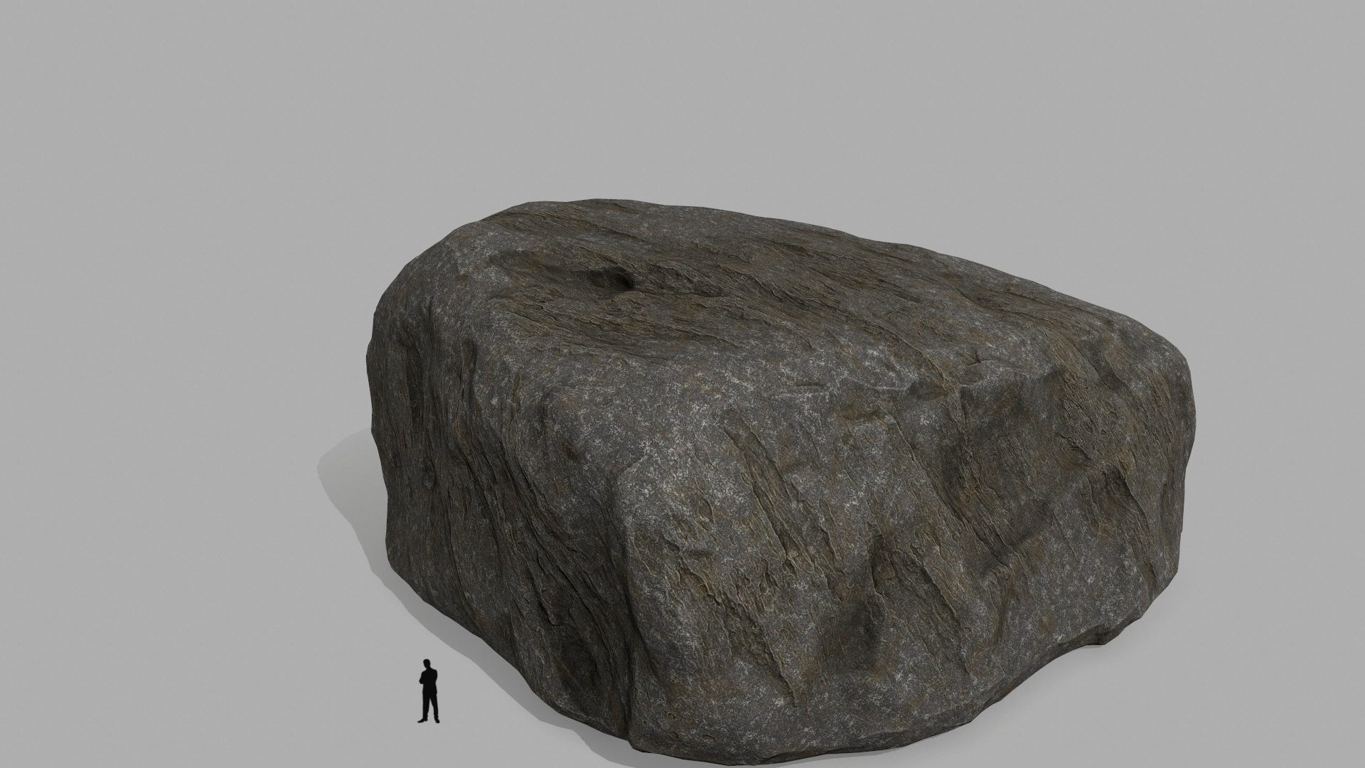 rocks rock Low-poly 3D model_14