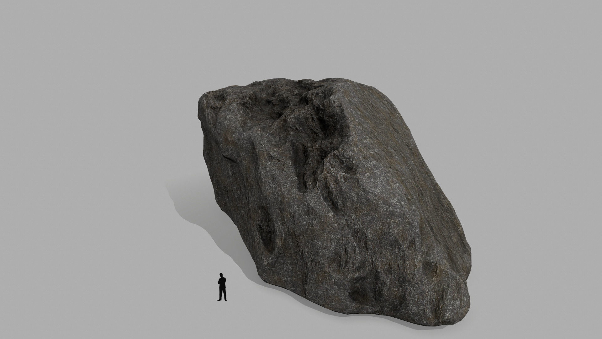 rocks rock Low-poly 3D model_13