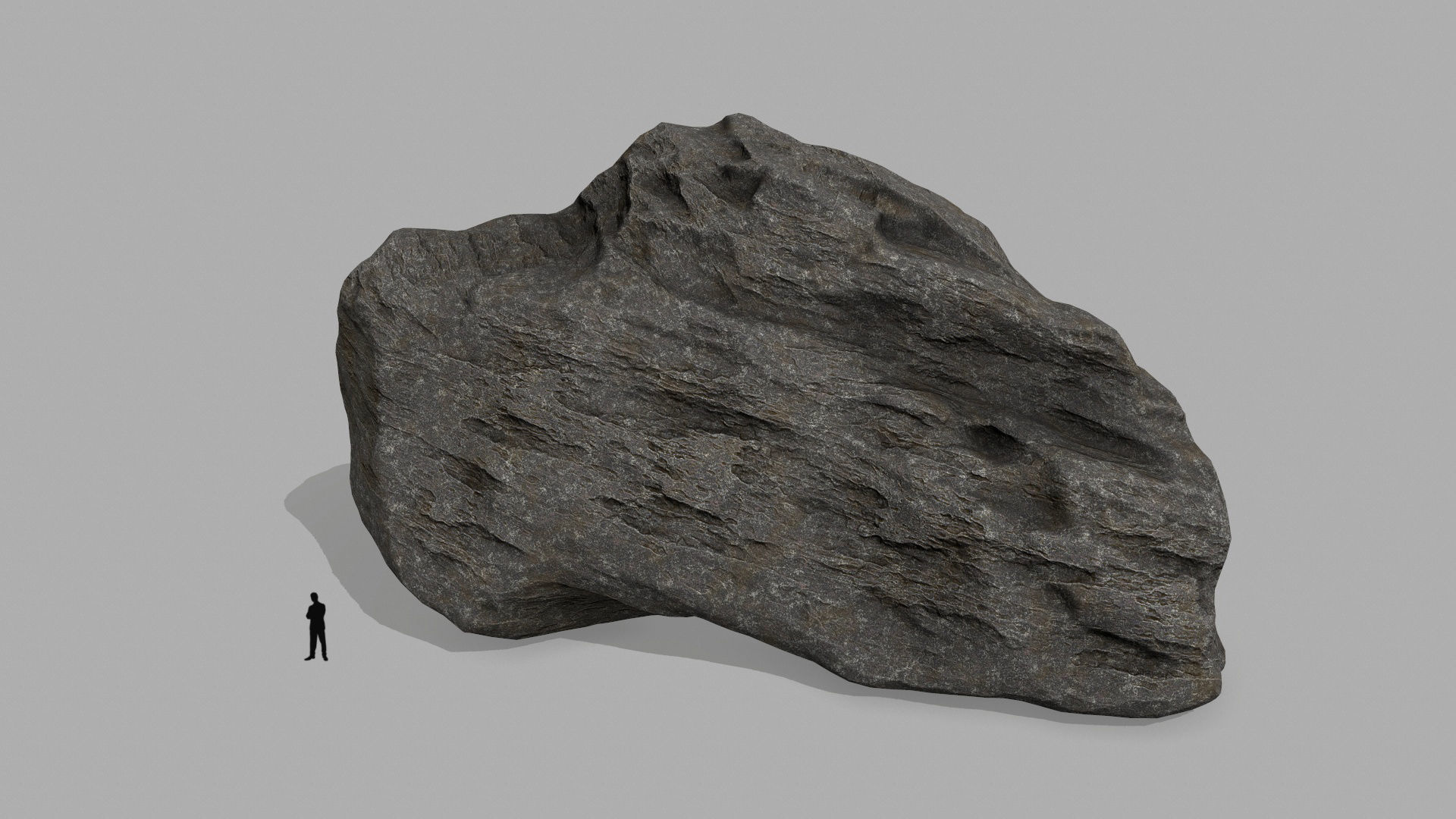 rocks rock Low-poly 3D model_10