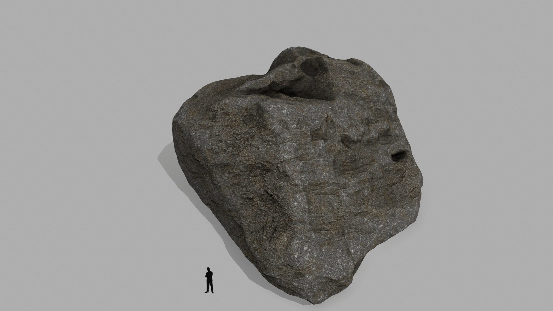 rocks rock Low-poly 3D model_15