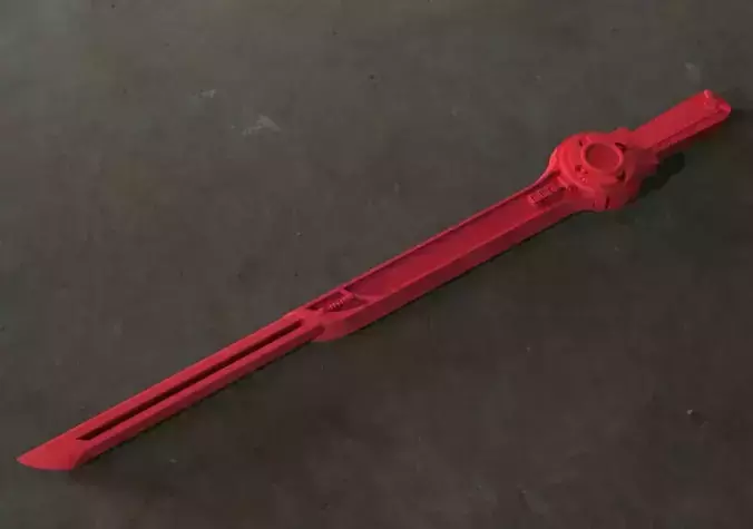 Power rangers ninja steel sword 3D print model