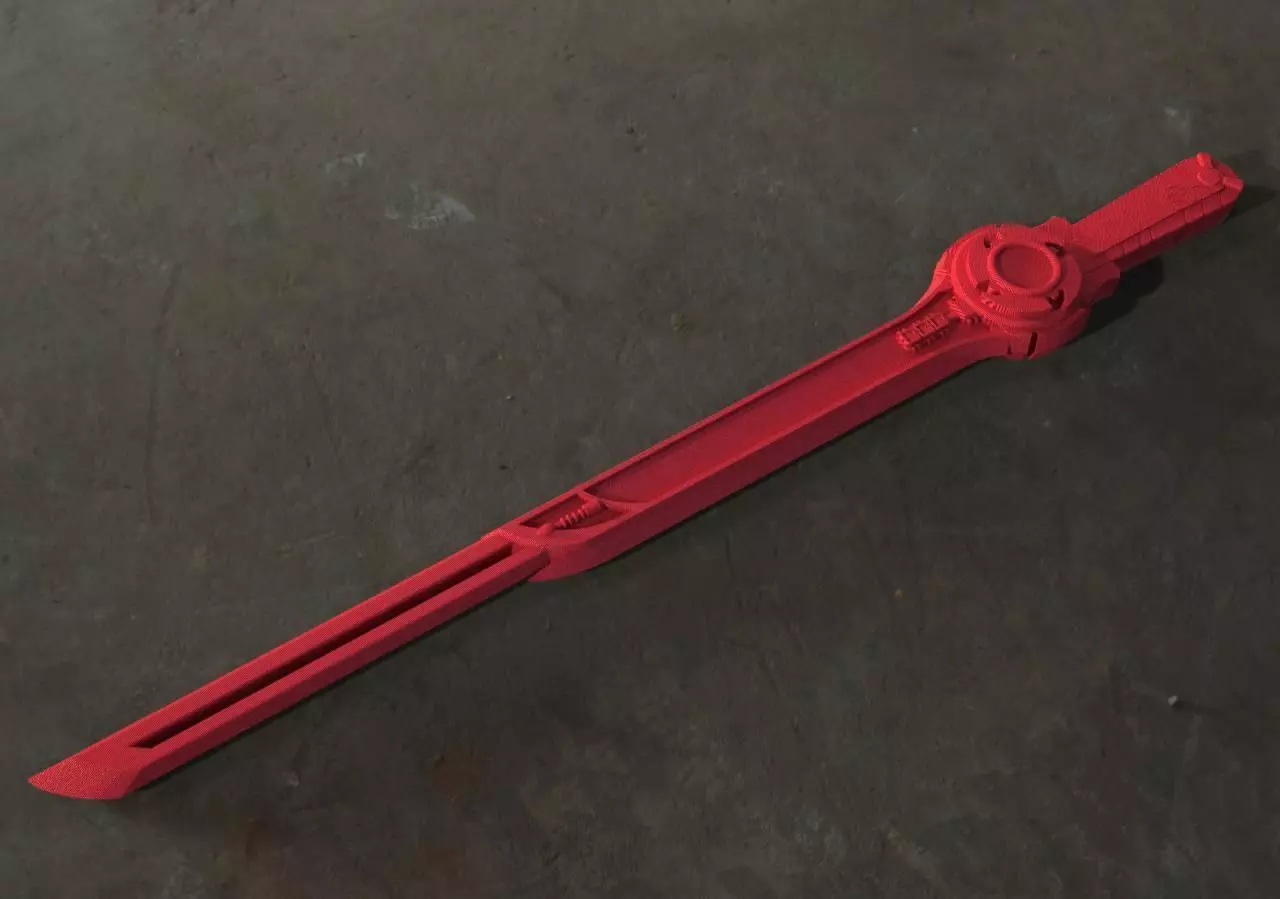 Power rangers ninja steel sword 3D print model