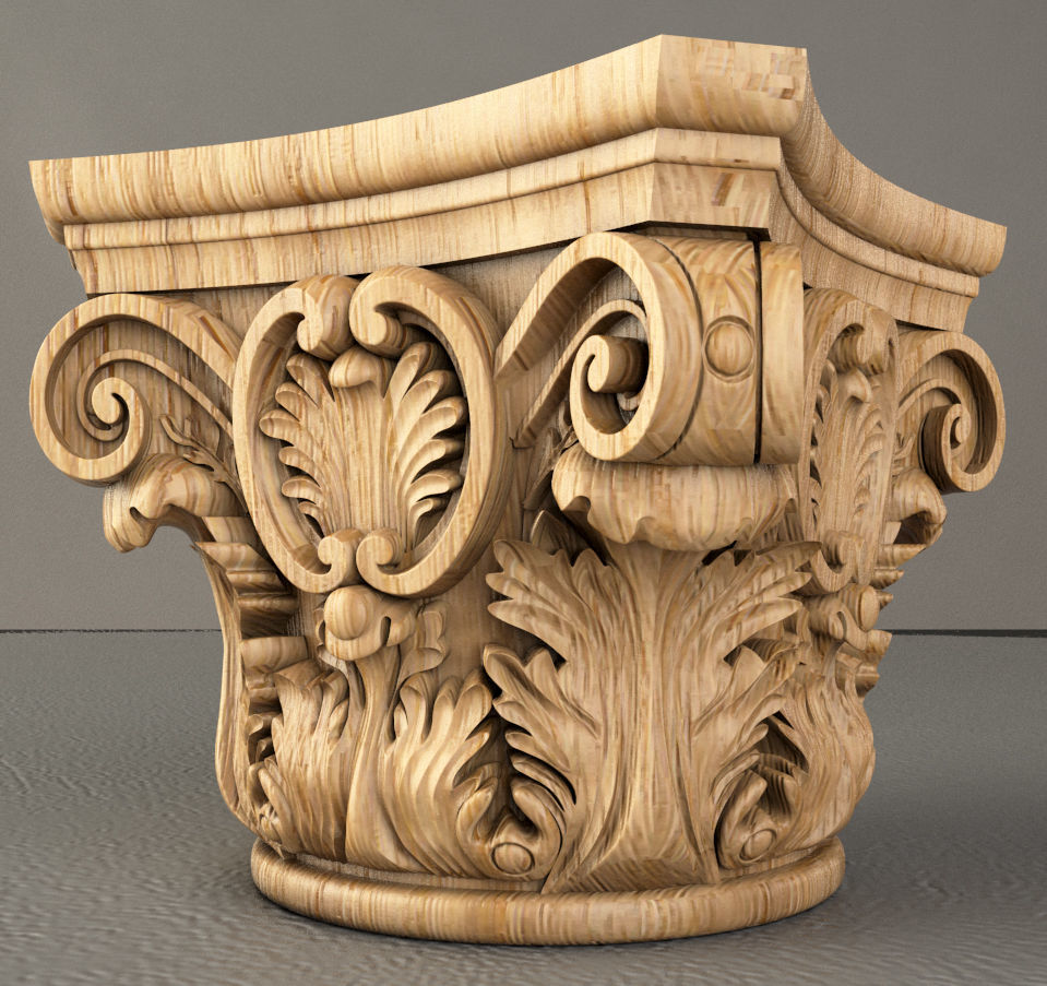 Capital C-001 3D print model_1