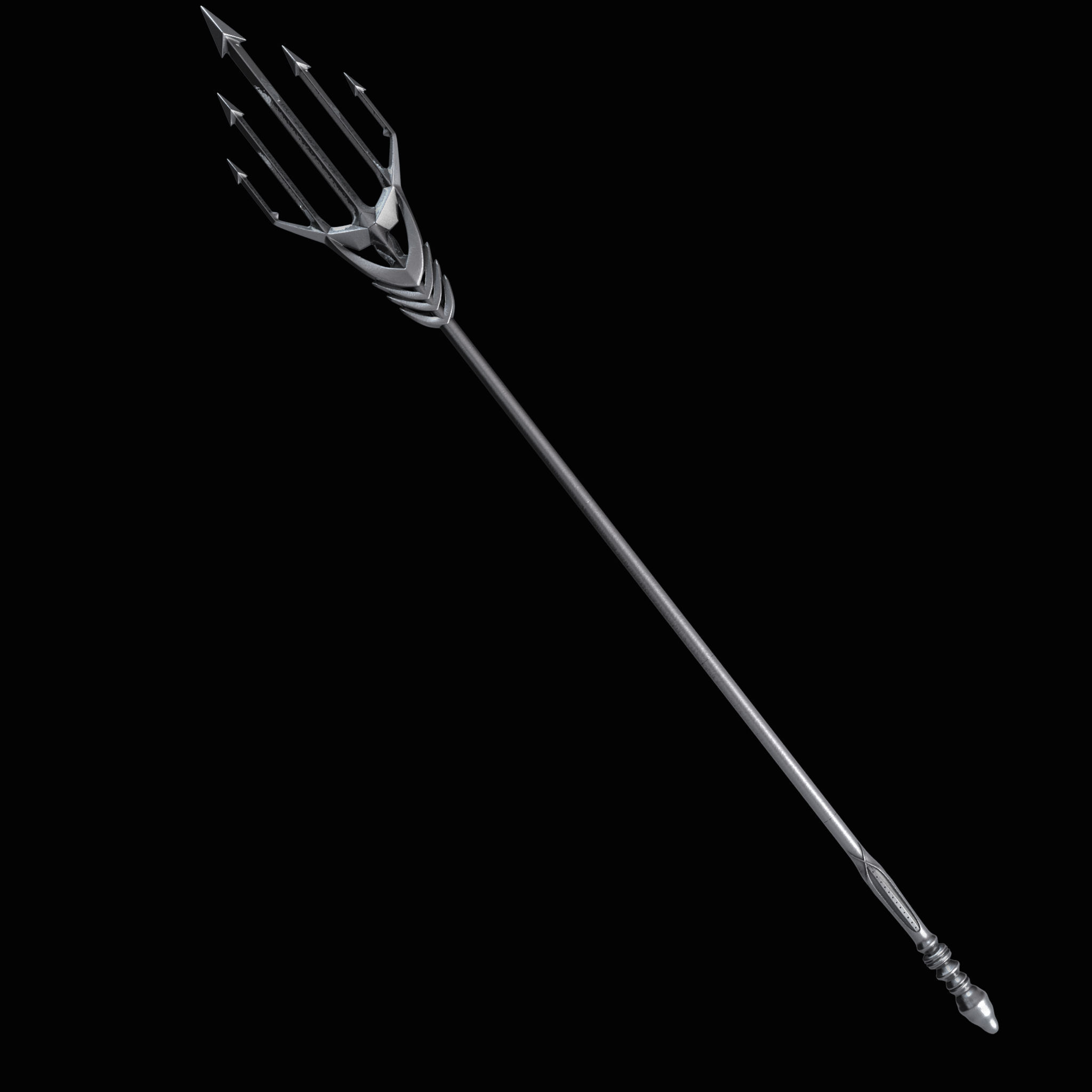Aquaman Triden Props Design 3D print model_4