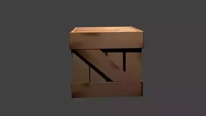 Wooden Box Cargo Container storage