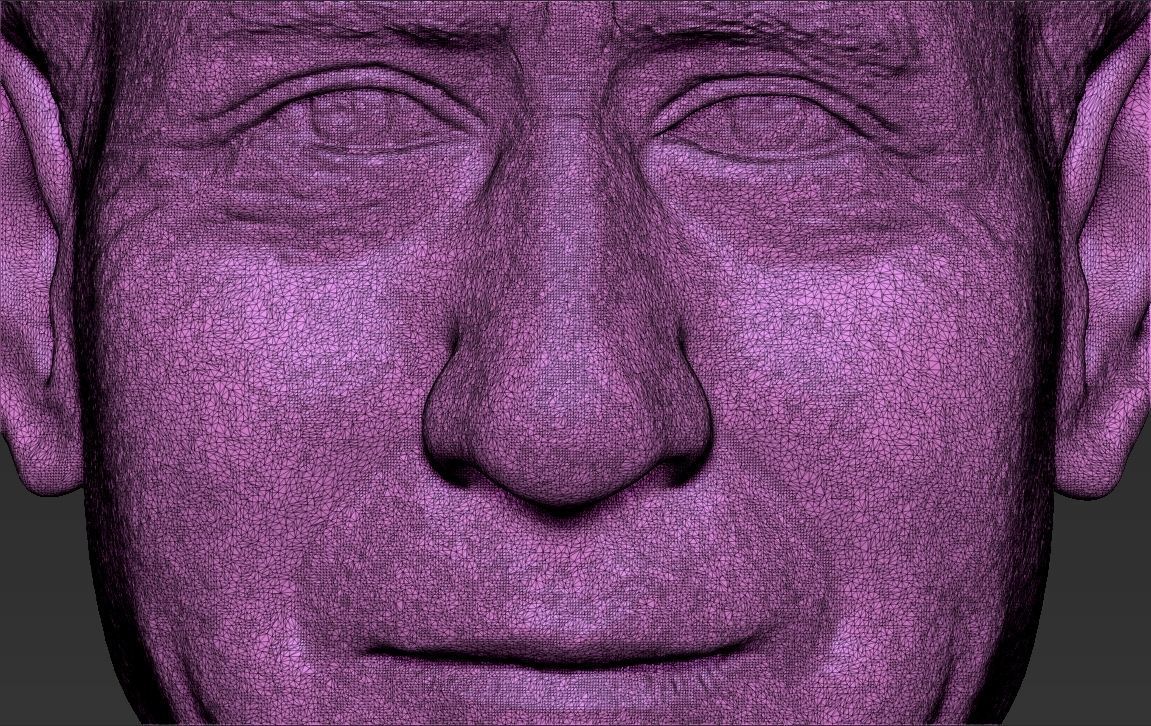 Prince Charles bust ready for full color 3D printing 3D print model_52