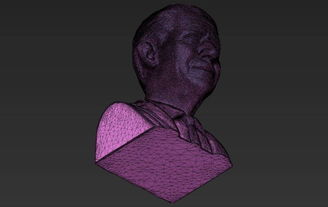 Prince Charles bust ready for full color 3D printing 3D print model_55