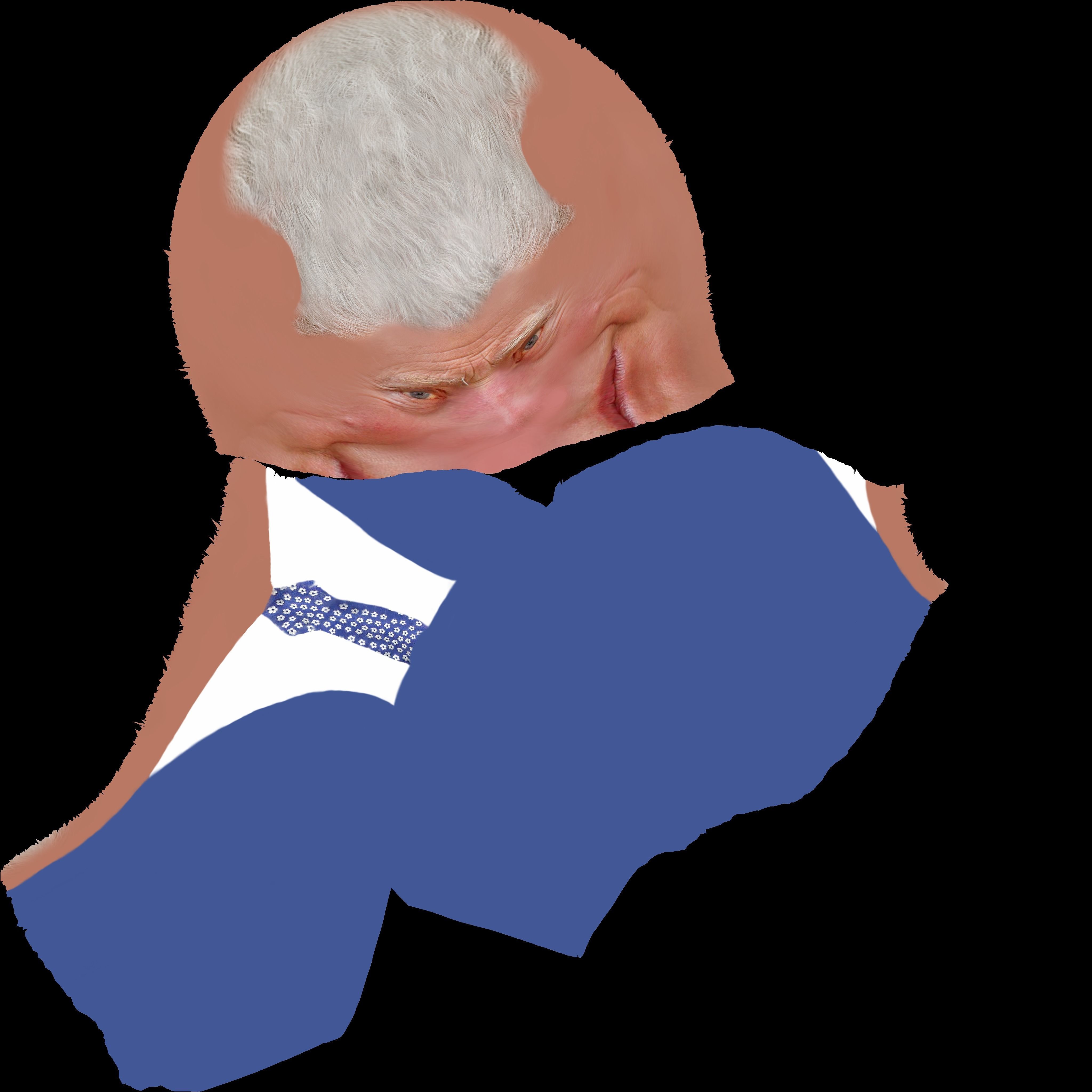 Prince Charles bust ready for full color 3D printing 3D print model_56