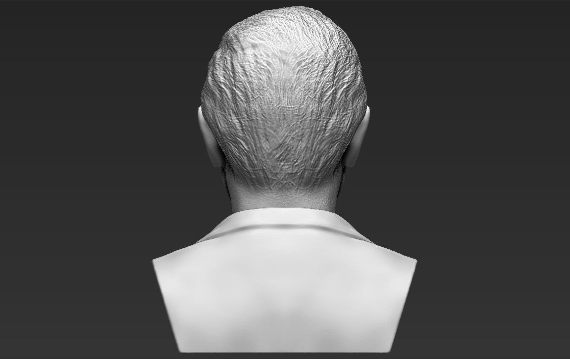 Prince Charles bust ready for full color 3D printing 3D print model_32