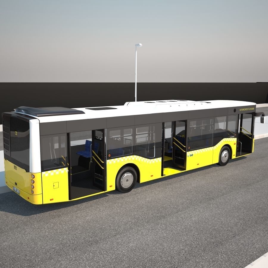 Isuzu Citiport 12 3D model_10