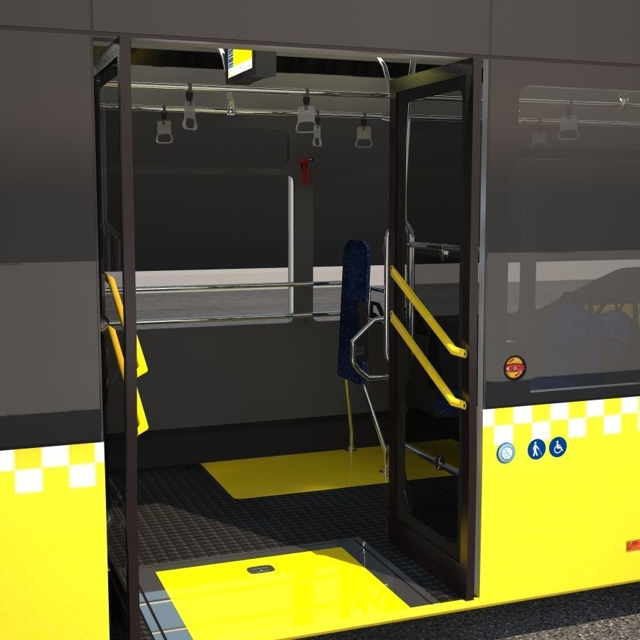 Isuzu Citiport 12 3D model_14