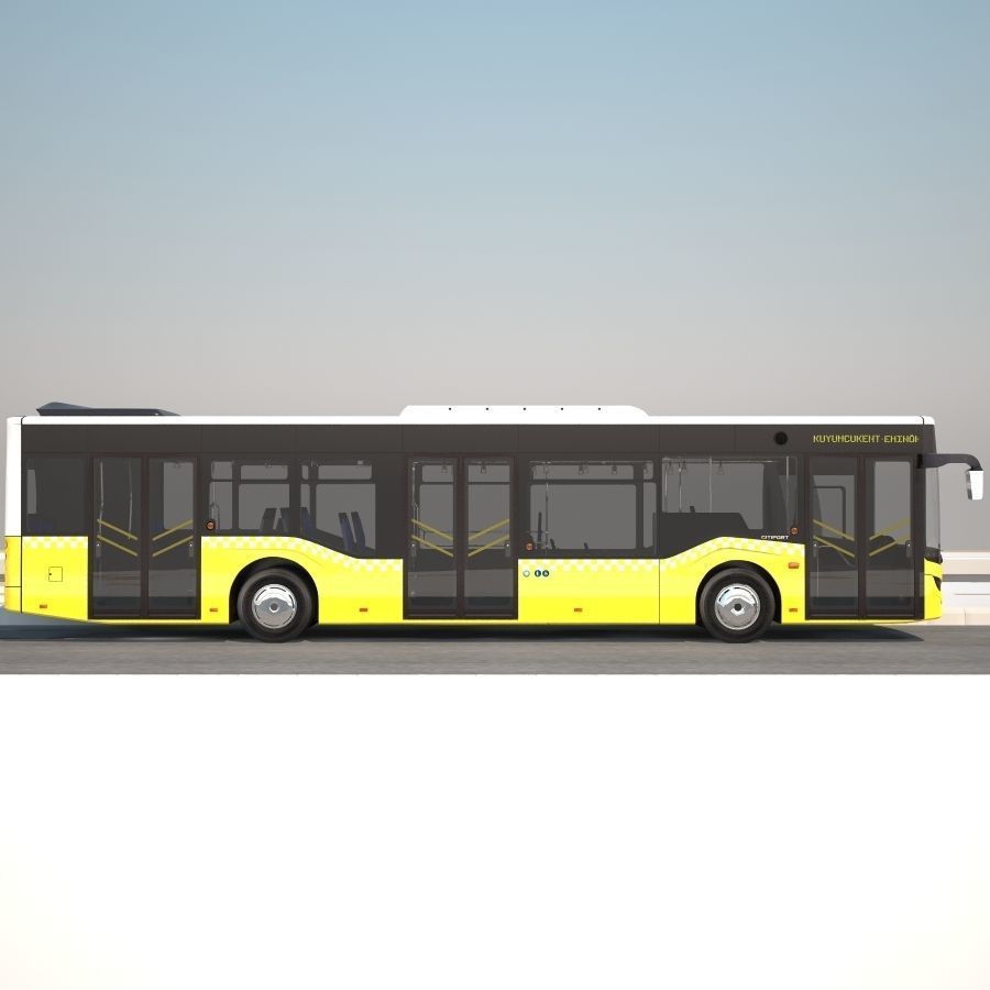 Isuzu Citiport 12 3D model_11