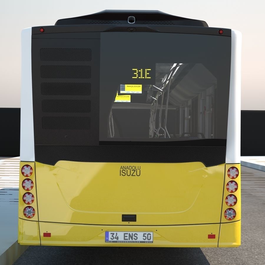 Isuzu Citiport 12 3D model_8