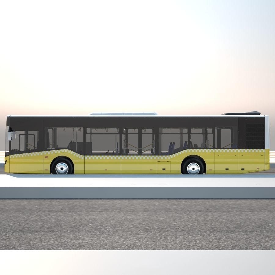 Isuzu Citiport 12 3D model_6