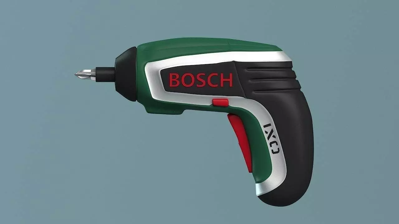 Bosch Cordless Screwdriver 3D model