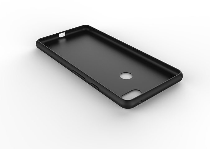 Google Pixel 3xl black case customizable design 3D model 3D print model