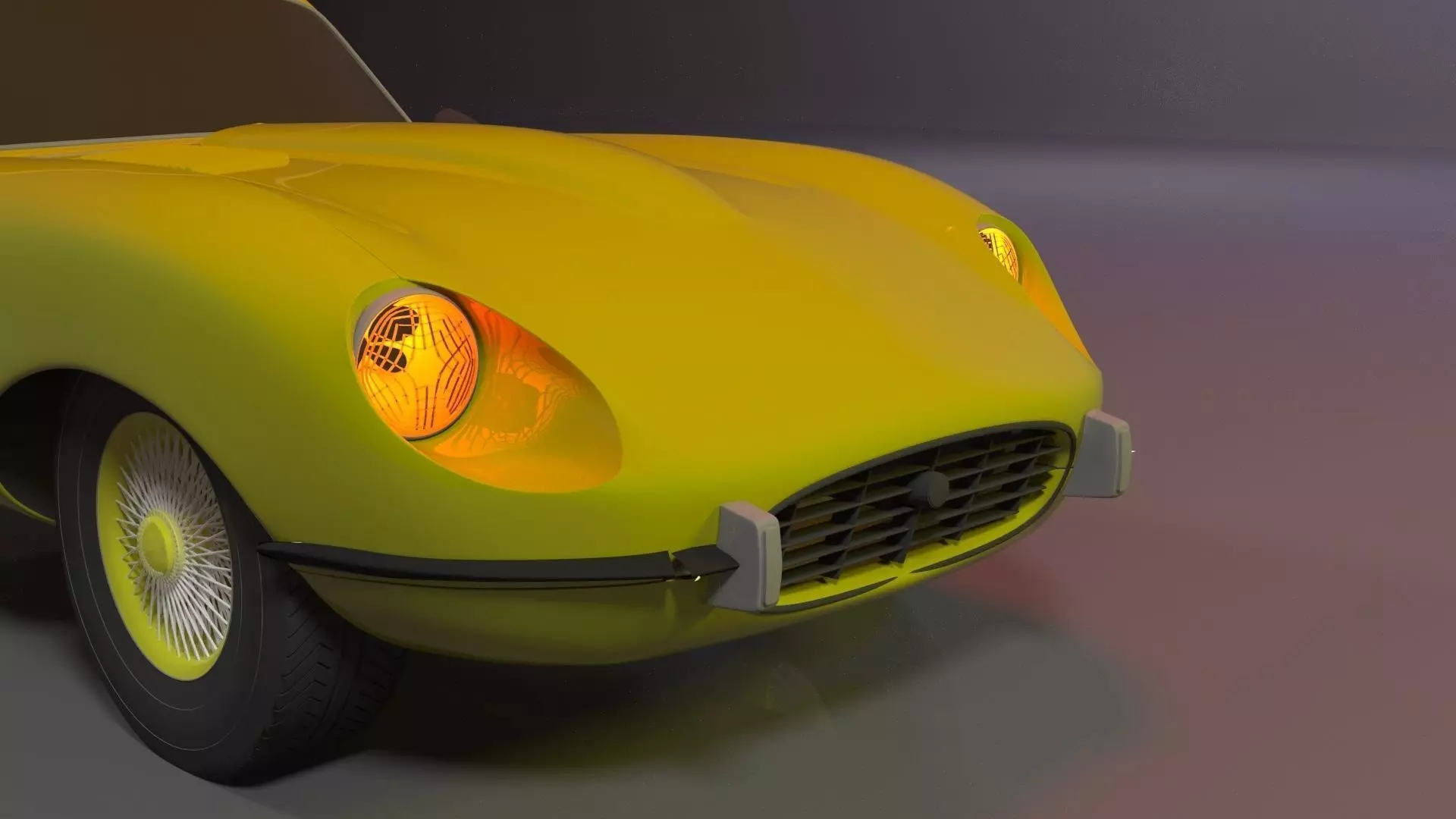 JAGUARR with air-lift-custem-spoiler Free 3D model