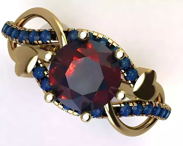 Diamond Ring 3D printing model