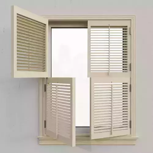 Shutters 5 wooden window with