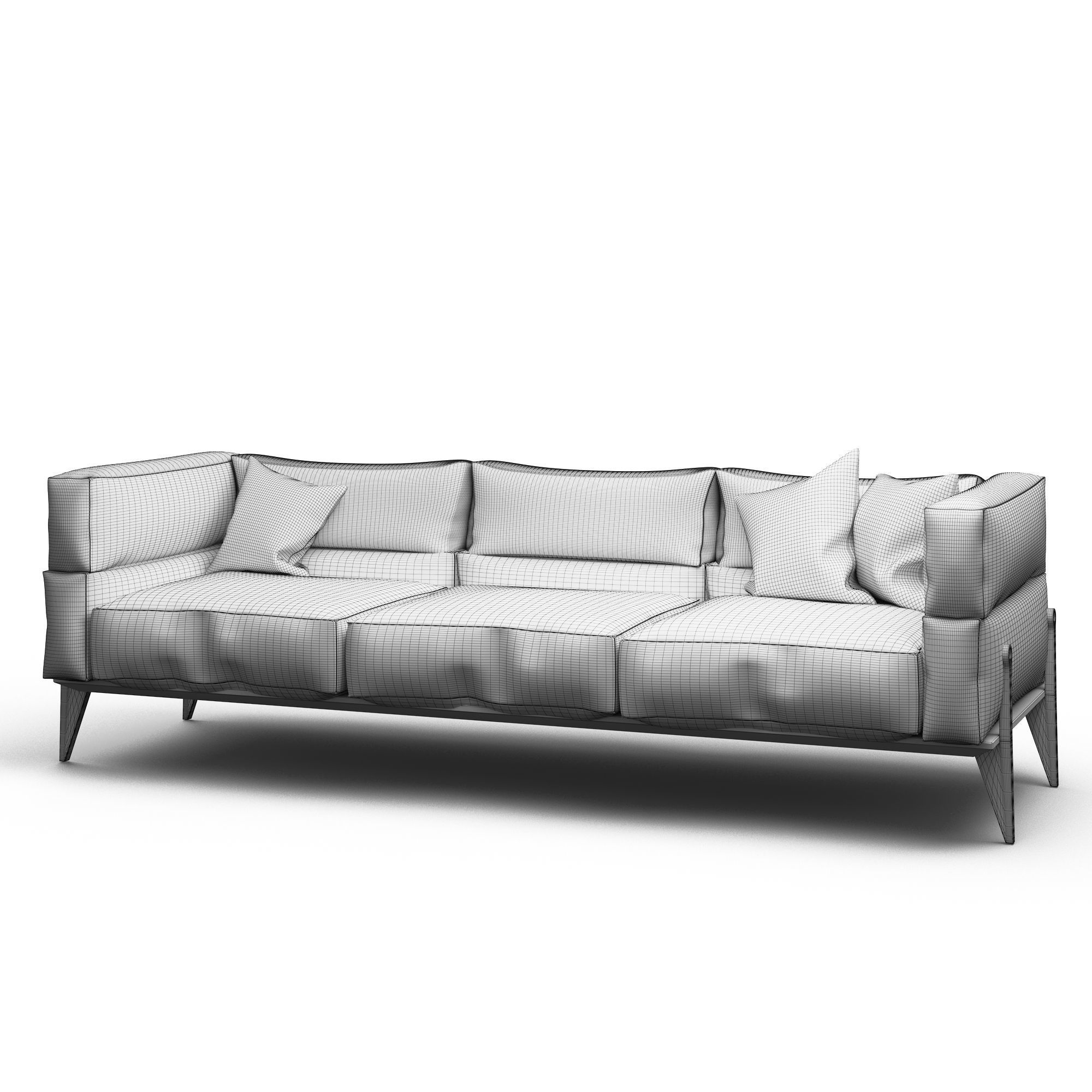 Georgetti Ago Sofa 3D model_4