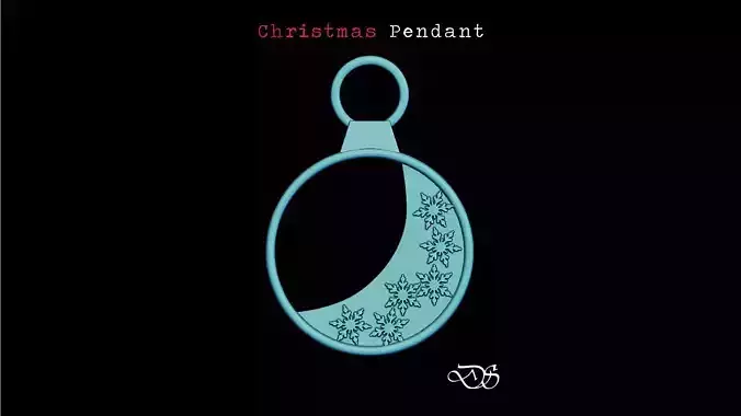 3d printable Christmas snowflakes 3D print model