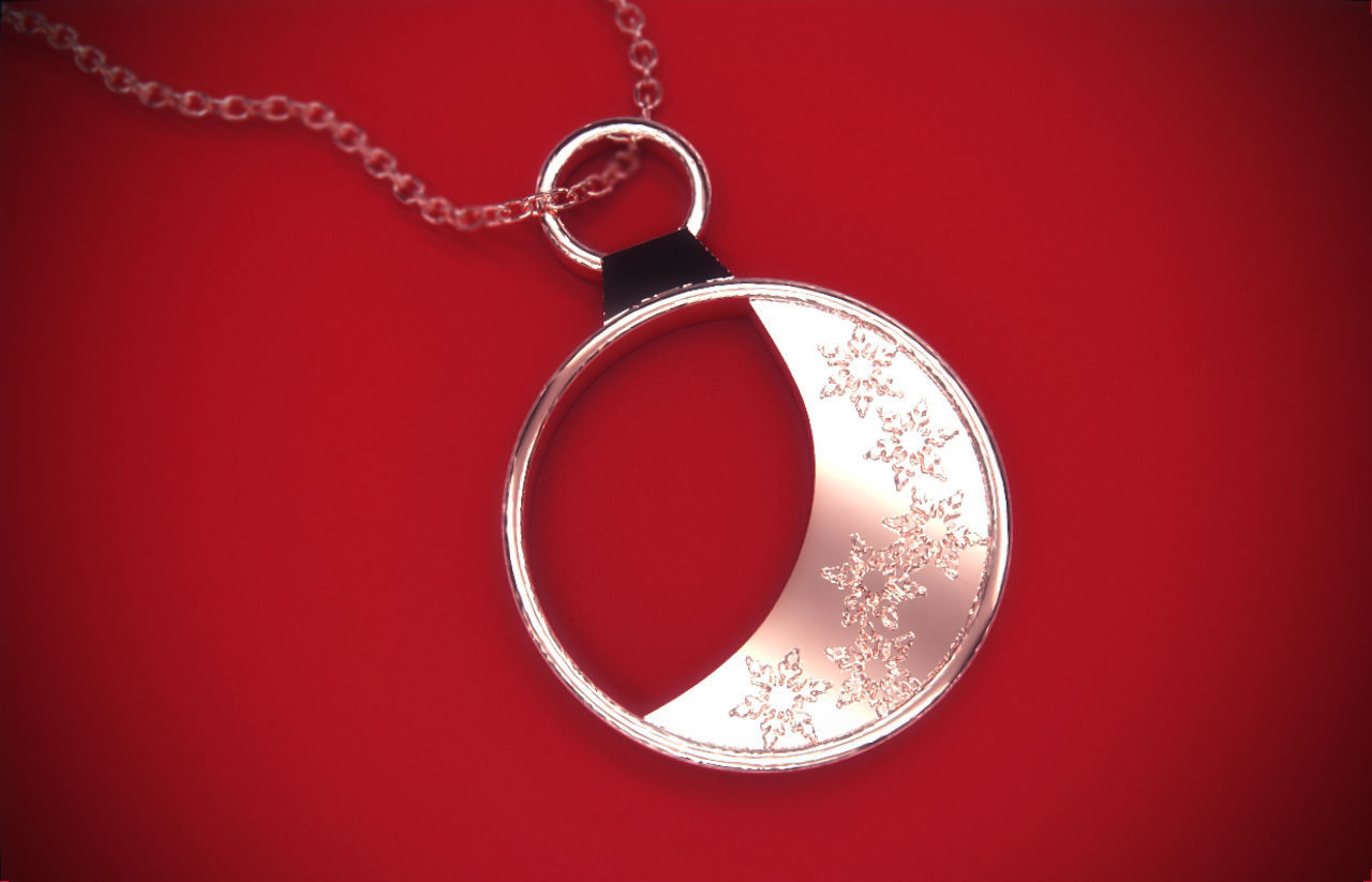 3d printable Christmas snowflakes 3D print model_3