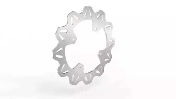 EBC Vee Rotor Rear Brake Disc