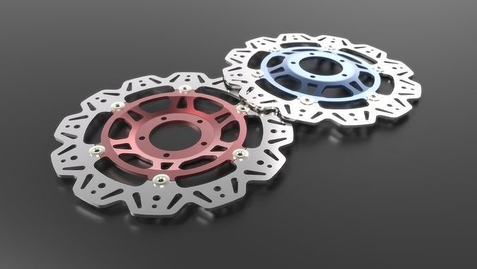 EBC Vee Rotor Front Brake Disc 3D model