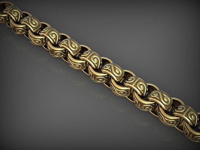 Chain Link 36 3D print model