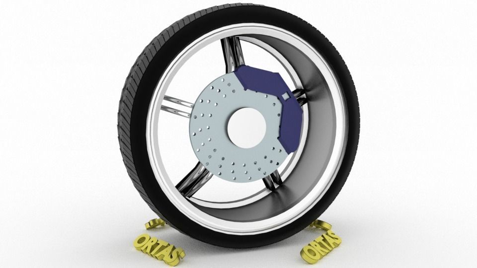 ORTAS CAR WHEEL RIM 137-138 GAME READY WHEEL 3D Model Collection_12
