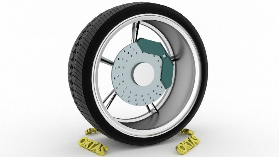 ORTAS CAR WHEEL RIM 137-138 GAME READY WHEEL 3D Model Collection_17