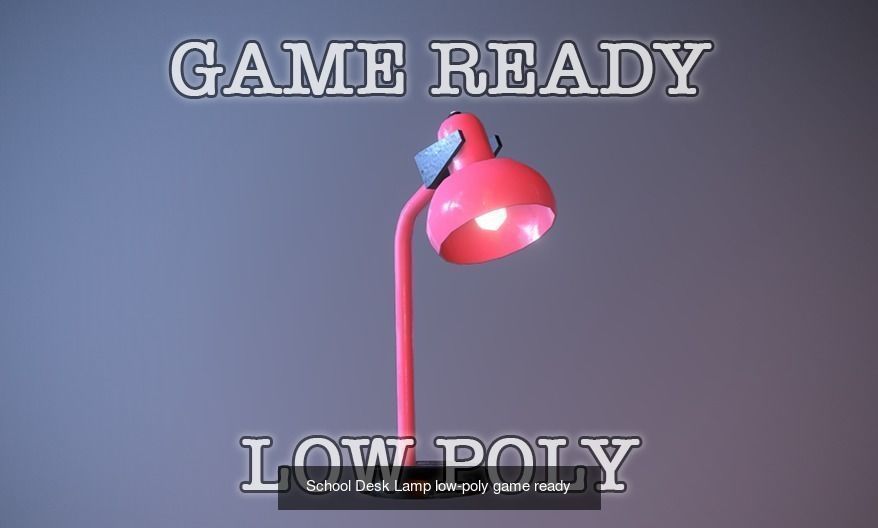 Game Ready Lamps pendant light with wooden ball hanging from it 3D Model Collection_5
