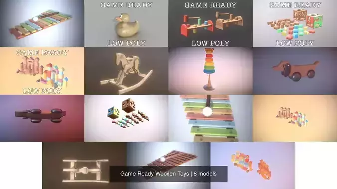 Game Ready Wooden Toys