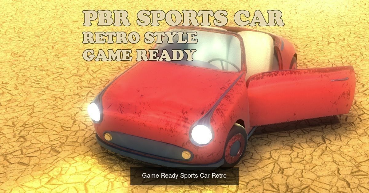 Game Ready Vehicles with Controllers for Unity 3D Model Collection_6