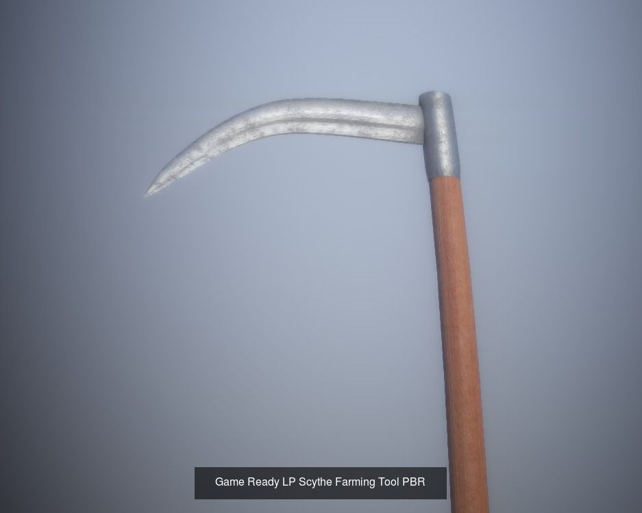 Game Ready Farming Tools Viking Medieval 3D Model Collection_13