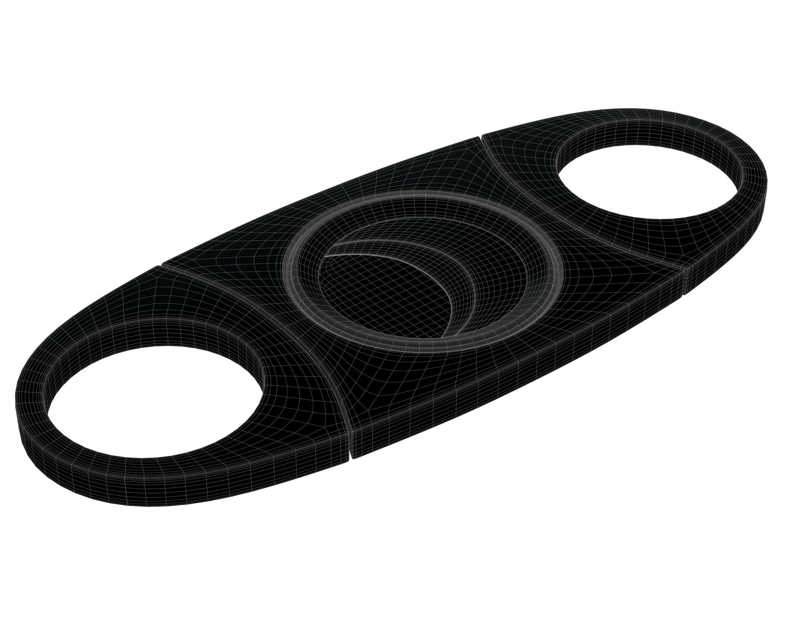 Cigar Cutter 3D model_2
