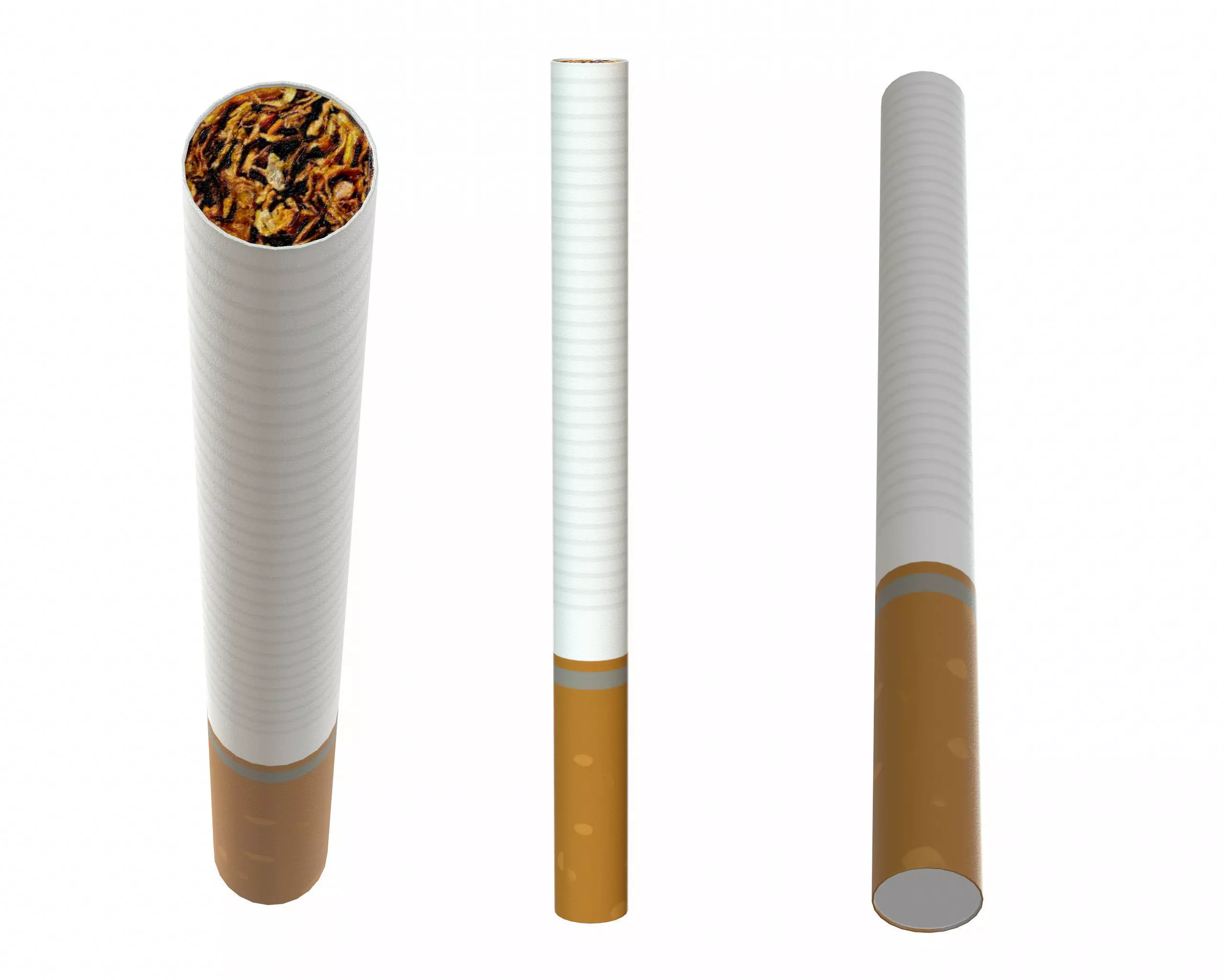Cigarette pole 3D model