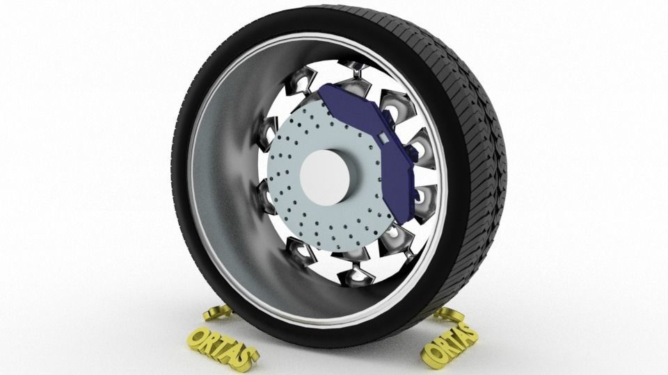 ORTAS CAR WHEEL RIM 71-72-73-74-75 GAME READY WHEEL 3D Model Collection_20