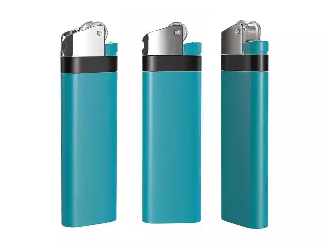 Lighter 01 3D model Lighter 01 3D model